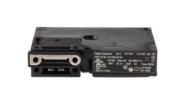 Schmersal AZM 161 Series Solenoid Interlock Switch, Power to Unlock, 24V ac/dc, Actuator Included | AZM161SK-12/12RI-024-B1