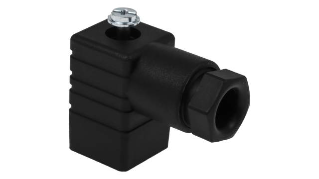 Hirschmann GDS 3P+E DIN 43650 C, Female Solenoid Valve Connector, 250 V ac/dc Voltage | 933024100 GDS 307 BLACK