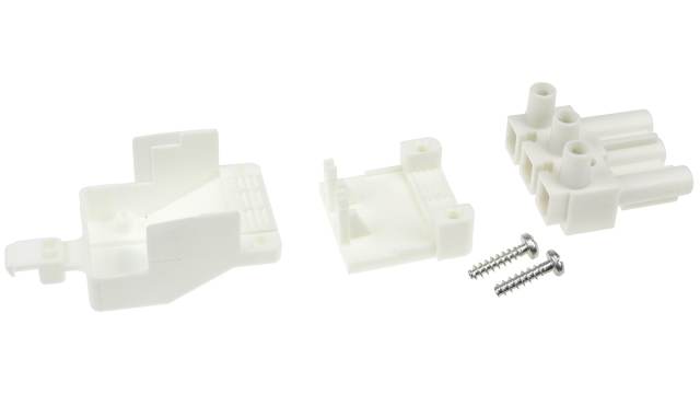 Wieland ST18 Series Cable Connector Male Screw, 3-Pole, 16A, IP20 | 93.832.4350.0