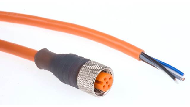 Lumberg Automation Female 5 way Straight to Unterminated Sensor Actuator Cable | RKT5-56/5
