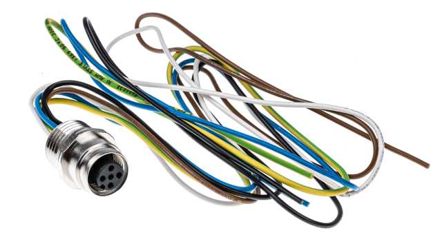 Lumberg Automation Female 5 way Straight to Unterminated Sensor Actuator Cable, 200 mm | RKF5-56/0.2