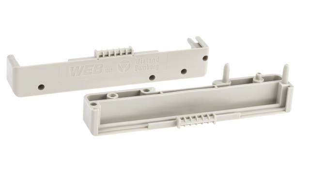 Wieland Side Panel for Use with DIN Rail | 01.001.5553.0