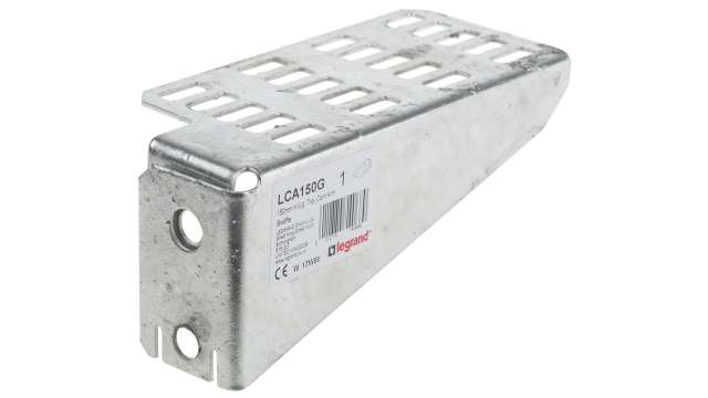 Legrand Cantilever Arm Bracket Hot Dipped Galvanised Steel Cable Tray Accessory, 150 mm Width, 74 mm Depth | LCA150G