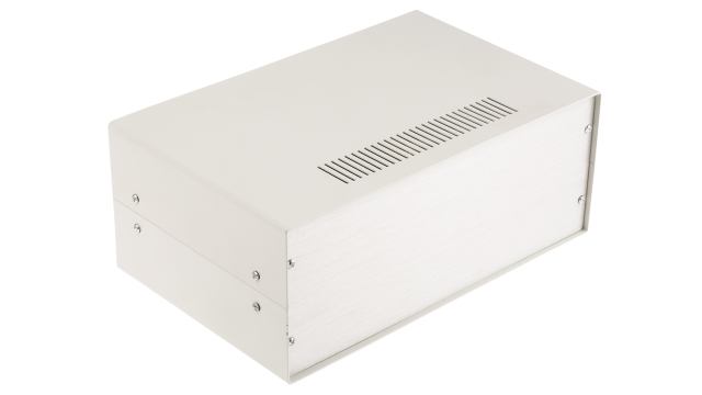 CAMDENBOSS Grey Steel Instrument Case 100 mm, 250 mm, 160 mm | CMCB00003