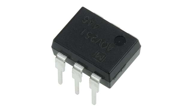 Panasonic, AQV251 DC Input MOSFET Output Optocoupler, Through Hole, 6-Pin DIP | AQV251