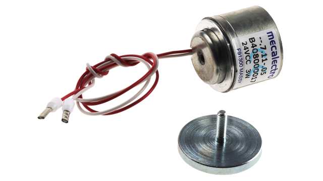 Mecalectro Holding Magnet, 35 N Holding Force 24 V dc | 71105 24V