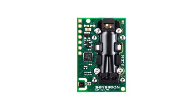 Sensirion SCD30 Series Temperature & Humidity Sensor, PWM Output, Surface Mount, I2C, UART, ±0.5%, 7 Pins | SCD30 CO2 sensor module