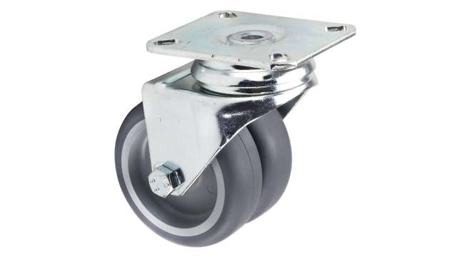 Tente Swivel Castor Wheel, 80kg Capacity, 75mm Wheel | 1970PJO075P50
