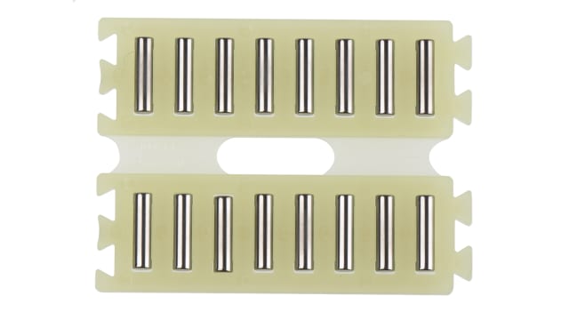 INA Double Flat Cage Assembly, 2.5 mm roller diameter 9.8 mm | FF2535-ZW-0-2