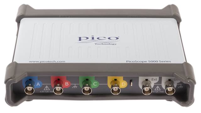 Pico Technology 5444D PicoScope 5000D Series, 200MHz PC Based Oscilloscope, 4 Analogue Channels | PicoScope 5444D