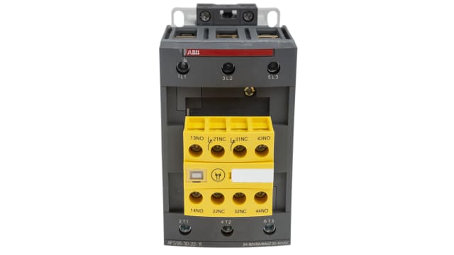 ABB Jokab AFS Contactor, 24/60 V ac Coil, 3-Pole, 130 A, 55 kW 60 V, 3 NO, 600V | 1SBL407082R1122  AFS96-30-22-11