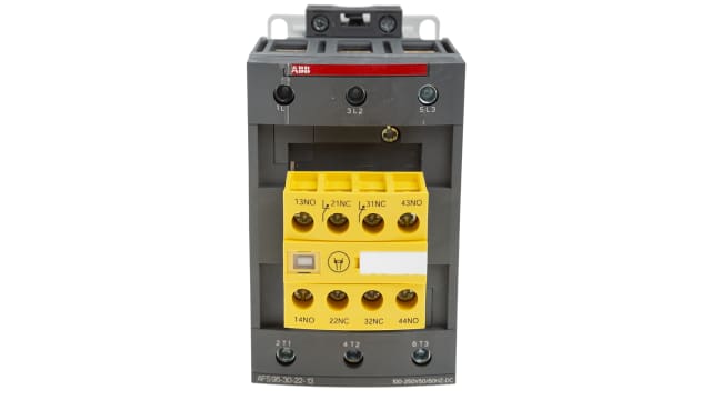 ABB Jokab AFS Contactor, 100/250 V ac/dc Coil, 3-Pole, 130 A, 55 kW 250 V ac/dc, 3 NO, 600V ac | 1SBL407082R1322  AFS96-30-22-13