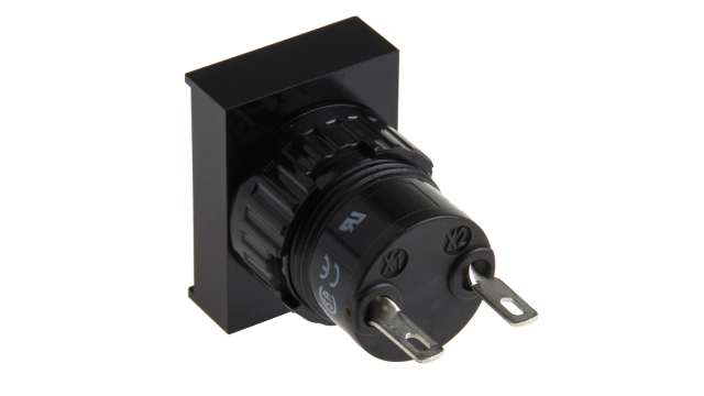 EAO, 31, Panel Mount LED Pilot Light, 16mm Cutout, IP40, Rectangular | 31-040.002