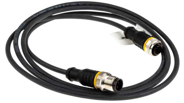 Turck Female 3 way Straight to Male 3 way M12 Sensor Actuator Cable, 1.5 m | RKC8.302T-1.5-RSC4T/TXL320