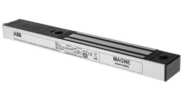 ABB Jokab Safety Interlock Switch, Electromagnetic, Aluminium, Electromagnetic | 2TLA042022R2700  Magne 3X M12-5