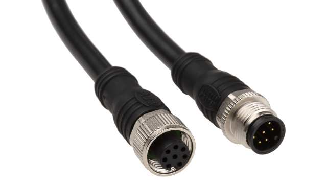 ABB Jokab Connection Cable for Use with Eden AS-i, Eden DYN | 2TLA020056R5100  M12-C334