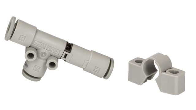 SMC Vacuum Generator, 0.5mm nozzle , -90kPa 6L/min, ZH series | ZH05DSA-06-06-06