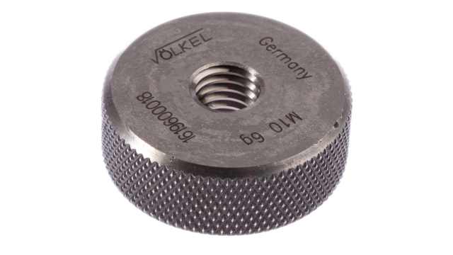 Volkel M10 x 1.5 Ring Ring Gauge, 1.5 mm Pitch Diameter | 16196