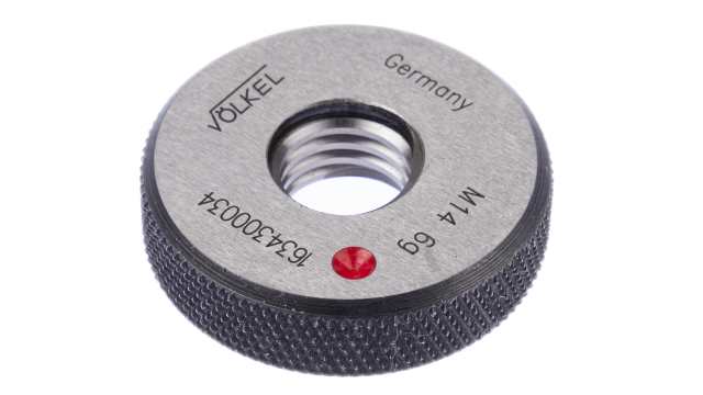 Volkel M14 x 2 Ring Ring Gauge, 2 mm Pitch Diameter | 16343