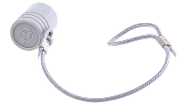 LEMO 0B MIL-G-45204C Female Dust Cap IP66, IP68, IP54, IP50 Rated, with Nickel Finish, Metal | BFG.0B.100.PCZG.