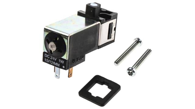 Crouzet 3/2 Pneumatic Solenoid Valve - 81 Series 24V dc | 81519332