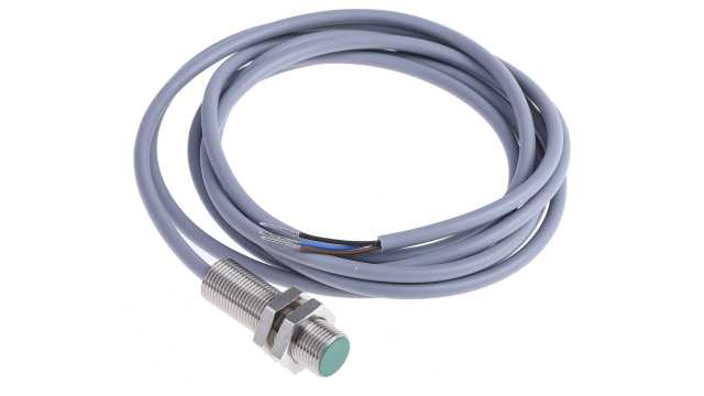 Baumer Inductive Threaded Barrel Proximity Sensor, M12, 4 mm Detection, PNP NO, 10 → 30 V dc | IFRM 12P1702/L