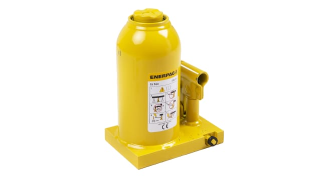 Enerpac Bottle Jack, 453 mm - 15 t 453 mm | GBJ015A