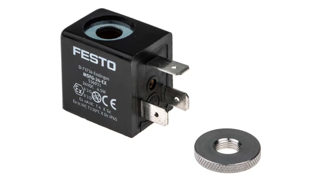Festo Series MSFG 24 V dc Solenoid Valve Coil | MSFG-24-EX