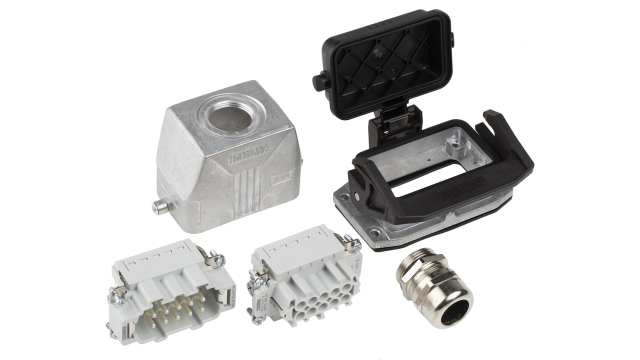 Phoenix Contact Connector Set, 10 Way, 16A, Female, Male, HC, 500 V | 1416345