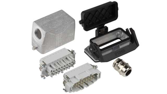 Phoenix Contact Connector Set, 16 Way, 16A, Female, Male, HC, Screw, 500 V | 1416356