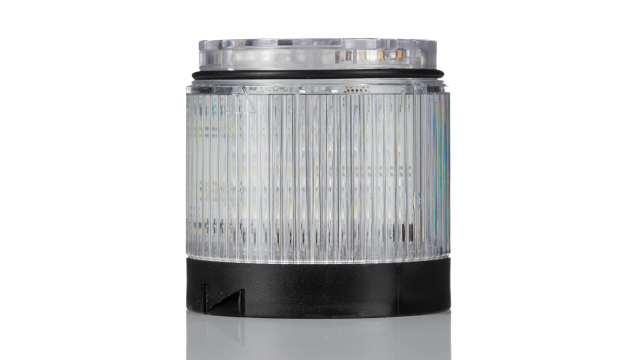 Allen Bradley 856T Series White Flashing, Steady, Strobe Effect Beacon Tower, 24 V ac/dc, LED Bulb, AC, DC, IP66, IP67 | 856T-BB7