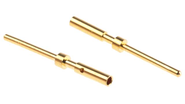 Bulgin Crimp Circular Connector Contact, Wire Size 26/24 AWG | 12959/AU