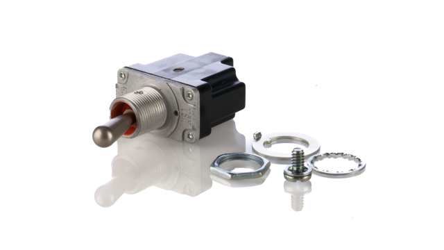 Honeywell Toggle Switch, Bushing Mount, On-(On), SPDT, Screw Terminal, 125V ac | 1TL1-8
