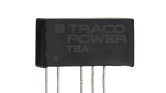 TRACOPOWER TBA 2 DC-DC Converter, 5V dc/ 400mA Output, 10.8 → 13.2 V dc Input, 2W, Through Hole, +90°C Max Temp | TBA 2-1211