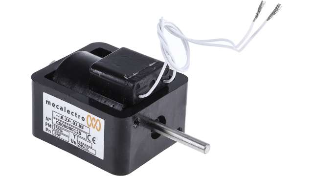 Mecalectro Linear Solenoid, 24 V | 8 23 01 85