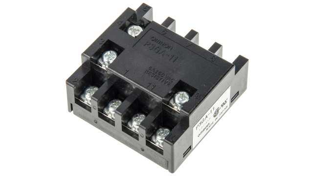 Omron Socket For Use With  H3CR-F Series, H3CR-A Series, H3CR-H Series | P3GA-11