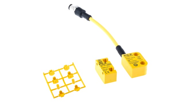 Pilz Transponder Non-Contact Safety Switch, 24V dc, Polybutylene Terephthalate Housing, M12 | 541203