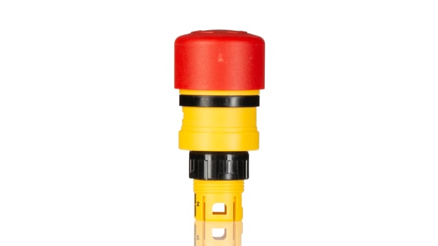 EAO 61 Series, Twist Release, Emergency Stop Push Button Head 27 mm Diameter | 61-3440.4/3