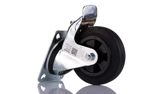 Bosch Rexroth M8 Thread Rubber Trestle Wheel | 3842259790