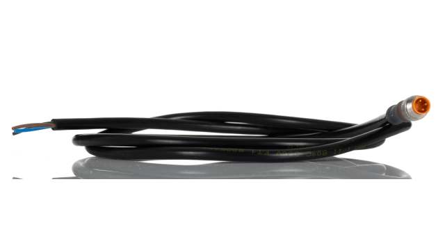 Lumberg Automation Male 3 way Straight to Unterminated Sensor Actuator Cable | 4231 RSMV 3-294/1 M