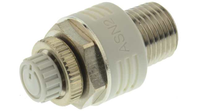 SMC ASN2 Brass Pneumatic Silencer 1.5 Mpa Threaded NPT | ASN2-02