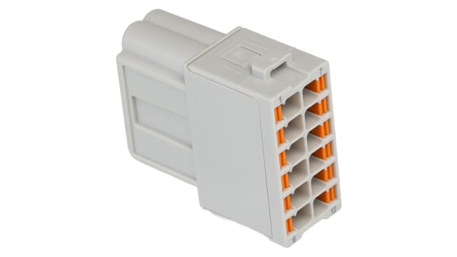 Phoenix Contact Heavy Duty Power Connector Module, 10A, Male, HC-M-12 Series, 12 Contacts | 1424246