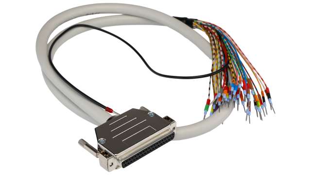 Phoenix Contact Female 37 Pin D-sub Unterminated Serial Cable, 1m, 25/S, CABLE-D-37SUB/F/OE/0 Series | 2926234