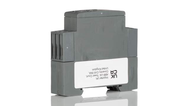 ABB CT-C Series DIN Rail, Snap-On Timer Relay, 110 → 130V ac, 1-Contact, 0.05s, 2-Function, SPDT | 1SVR508120R0000