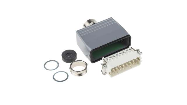 EPIC Plug Kit, 16 Way, 10A, Male, H-A, 440 V | 10530000+10565300+12954500