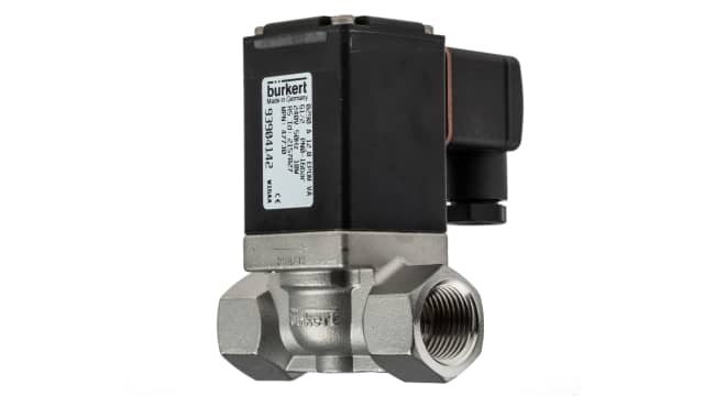 Burkert Solenoid Valve 047730, 2 Port, NC 1/2 in, 240 V ac, 1/2 in | 047730