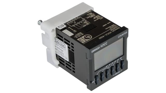 Omron Counter, 6 Digit LCD, 50 → 60Hz, 12 → 48 V dc, 24 V ac | H7CC-ASD