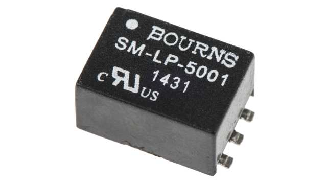 Bourns Surface Pulse Transformer 1:1 Turns Ratio, 3.8 h Prim. Inductance, 115Ω Prim. Resistance | SM-LP-5001
