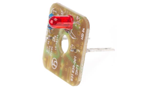 Hirschmann Female Black Function Indicator IP65 for use with GDM Series Rectangular Connector | 831839001 GDME LED 24 RD