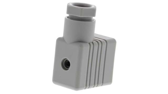 Hirschmann GM 2P+E, Female Solenoid Valve Connector, 250 V ac/dc Voltage | 932977106 GM 209 NJ grey
